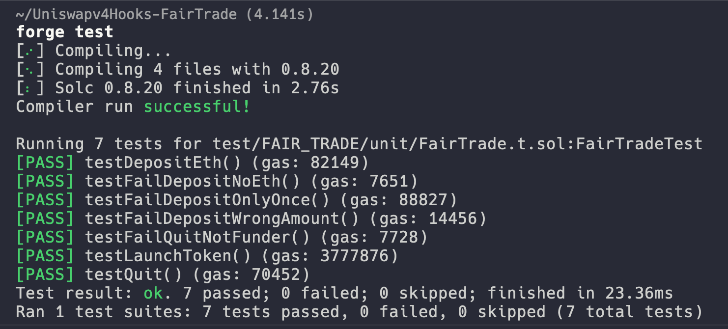 Passing Tests